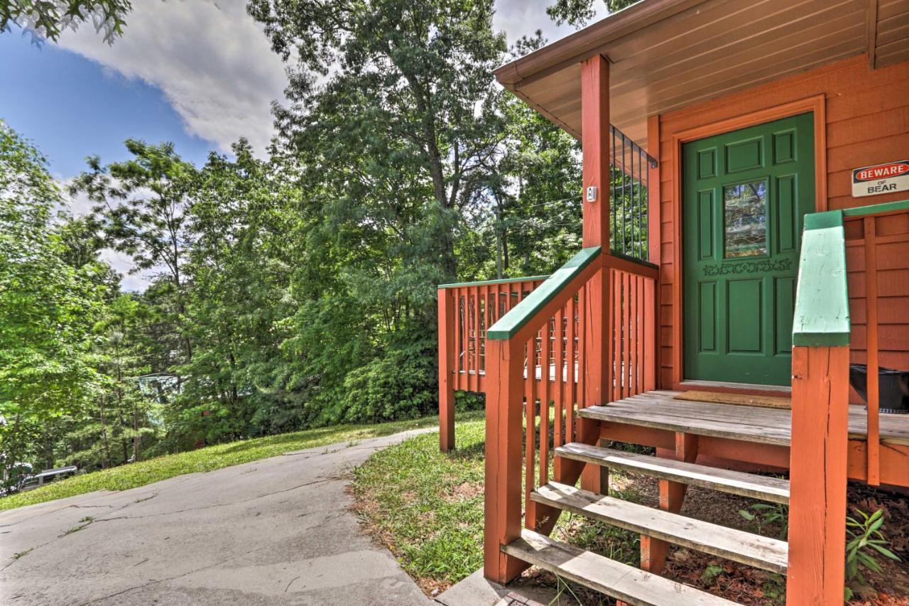 Gatlinburg Chalet Hot Tub, Sauna And Mountain View Buitenkant foto
