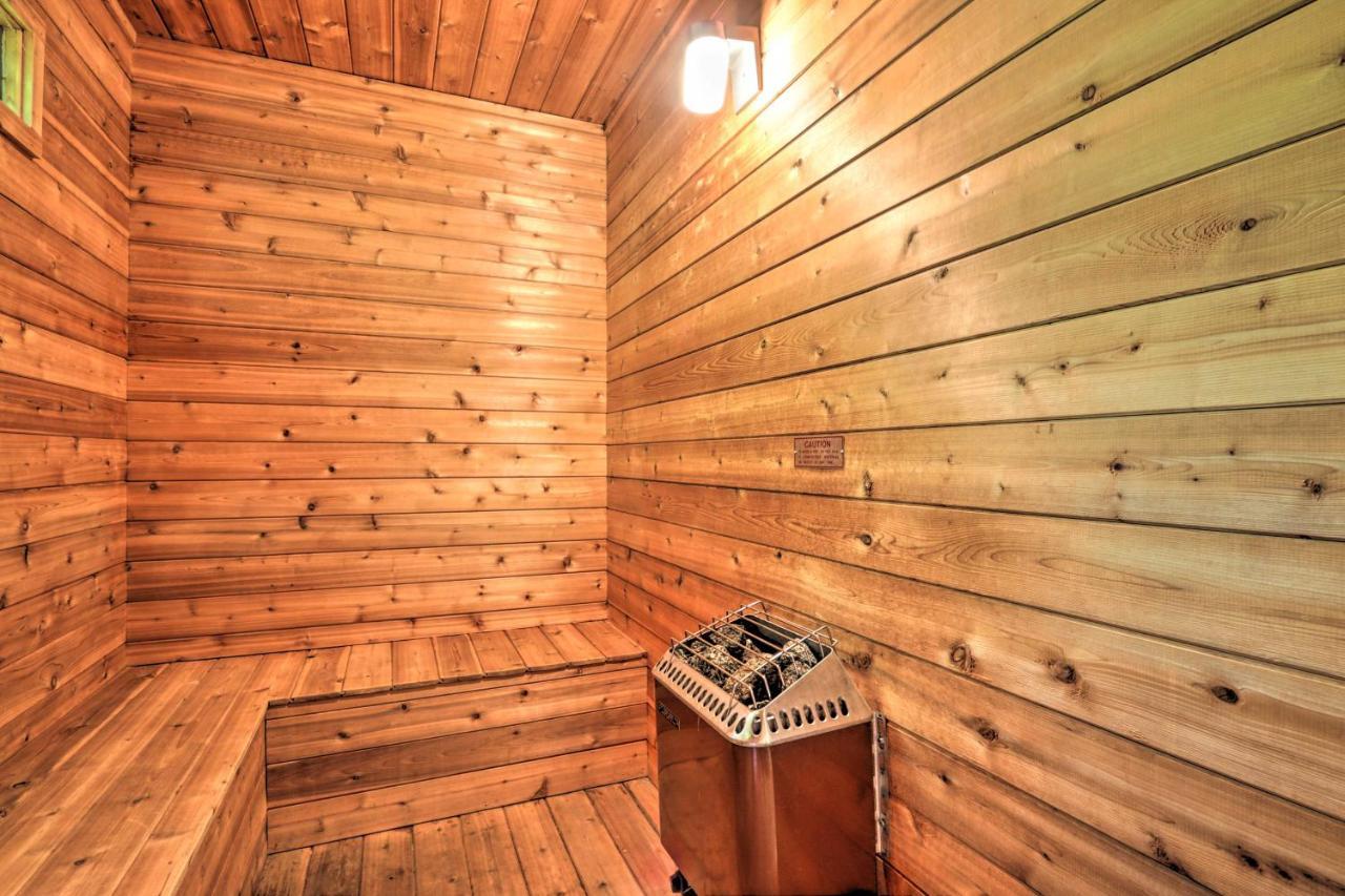 Gatlinburg Chalet Hot Tub, Sauna And Mountain View Buitenkant foto